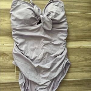 Time and Tru Purple Bodysuit One Piece